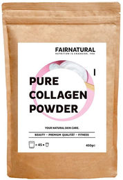 FAIRNATURAL Collagen Hydrolysat Pulver Bio Rind Typ I und III ohne Zusatzstoffe 450 g – Bild 1 von 2
