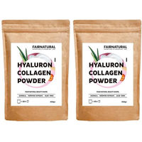 Produktbild von Fairnatural Kollagen Hyaluron Pulver mit Vitamin C, Typ I und Typ III Kollagen aus Rind, zuckerfrei und ohne Zusatzstoffe