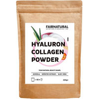 Produktbild von Fairnatural Kollagen Hyaluron Pulver mit Vitamin C, zuckerfrei und ohne Zusatzstoffe, 450 g
