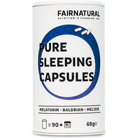 Produktbild von FAIRNATURAL Melatonin Kapseln Vegan Bio ohne Zusatzstoffe