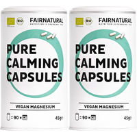 Produktbild von Fairnatural Pure Beruhigungskapseln Magnesium vegan 180 Kapseln