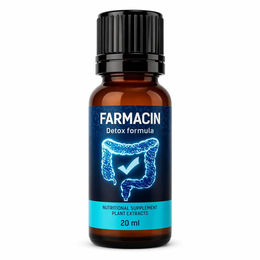Farmacin Drops Tropfen von GLOBAL D LTD zur Unterstützung von Verdauung und Wohlbefinden 20 ml – Bild 1 von 1
