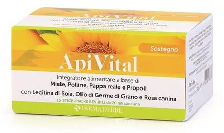 Farmaderbe Apivital 15 Hagebutte Sticks 20 ml – Bild 1 von 1