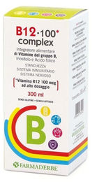 Farmaderbe B12 100 Complex B-Komplex Flüssigkeit glutenfrei und laktosefrei 300 ml – Bild 1 von 1