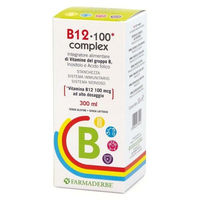 Produktbild von Farmaderbe B12 100 Complex B-Komplex Flüssigkeit glutenfrei und laktosefrei 300 ml