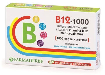 Farmaderbe B12 Tabletten glutenfrei 60 Stück – Bild 1 von 1