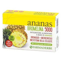 Produktbild von Farmaderbe Bromelain 5000 Tabletten glutenfrei 30 Stück