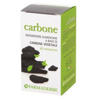Produktbild von Farmaderbe Carbone Vegetal Vegan Tabletten 60 Stück