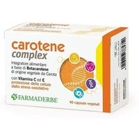 Produktbild von Farmaderbe Carotin-Komplex Vitamin-Kombination Kapseln 40 Stück