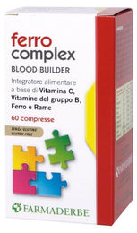 Farmaderbe Ferro Complex Eisen Gluconat Tabletten 60 Stück – Bild 1 von 1