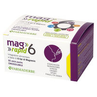 Produktbild von Farmaderbe MAG 6 RAPID Magnesium Sticks 20 Stück mit 1,5 g pro Portion