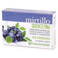 Produktbild von Farmaderbe Mirtillo Quercetin Kapseln mit pflanzlichem Ursprung 30 Stück