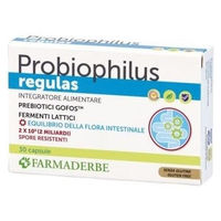 Produktbild von Farmaderbe Probophilus Regulas Kapseln glutenfrei 30 Stück