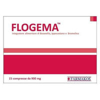 Produktbild von Farmakos FLOGEMA Tabletten mit Boswellia und Bromelain 15 Stück