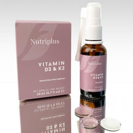 Farmasi Nutriplus Vitamin D und K 2 Spray für Erwachsene 20 ml – Bild 1 von 2
