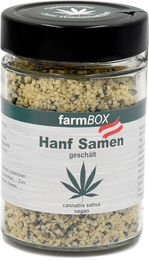 farmBOX Hanfsamen im Designglas pflanzlicher Ursprung – Bild 1 von 1