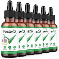 Produktbild von Fastaxol Borretschöl Tropfen vegan vegetarisch 6 Flaschen