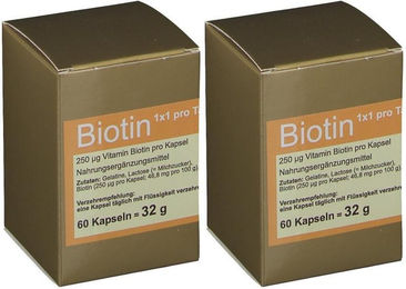 FBK Biotin Kapseln 60 Stück – Bild 1 von 2