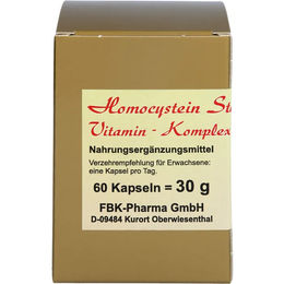 FBK-Pharma B-Komplex Homocystein Stoffwechsel Vitamin-Komplex Kapseln 60 Stück – Bild 1 von 1