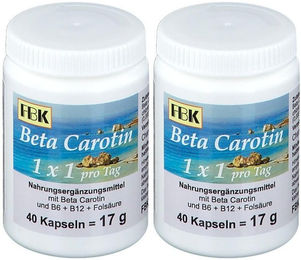 FBK Pharma Beta Carotin mit Vitamin A Kapseln – Bild 1 von 1