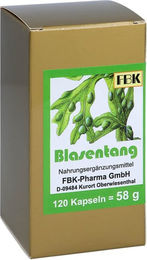 FBK-Pharma Blasentang Kelp Braunalge Kapseln 120 Stück – Bild 1 von 1