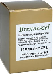 FBK-Pharma Brennnessel Kapseln 60 Stück – Bild 1 von 1