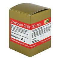 Produktbild von FBK-Pharma Coenzym Q10 Ubiquinon 30 mg Kapseln 60 Stück