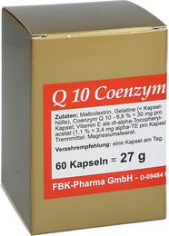 FBK-Pharma Coenzym Q10 Ubiquinon Kapseln 60 Stück – Bild 1 von 1