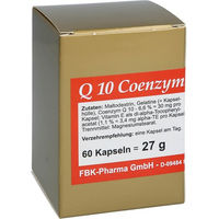 Produktbild von FBK-Pharma Coenzym Q10 Ubiquinon Kapseln 60 Stück
