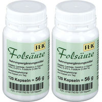 Produktbild von FBK-Pharma Folsäure Kapseln für Erwachsene 240 Stück