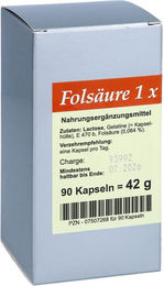 FBK-Pharma Folsäure Kapseln für Erwachsene – Bild 1 von 2