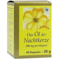 Produktbild von FBK-Pharma GmbH Nachtkerzenöl Kapseln 500 mg