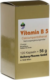 FBK-Pharma GmbH Pantothensäure Vitamin B5 Kapseln für Erwachsene 120 Stück – Bild 1 von 2