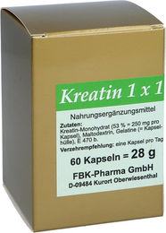 FBK-Pharma Kreatin Kapseln 60 Stück – Bild 1 von 1