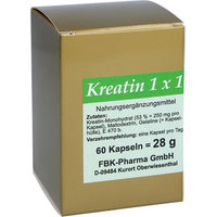 Produktbild von FBK-Pharma Kreatin Kapseln 60 Stück