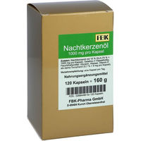 Produktbild von FBK-Pharma Nachtkerzenöl 1000 mg Kapseln 120 Stück