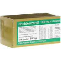 Produktbild von FBK-Pharma Nachtkerzenöl 1000 Kapseln 60 Stück