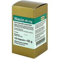 Produktbild von FBK-Pharma Niacin 40 mg Kapseln 120 Stück
