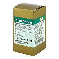 Produktbild von FBK-Pharma Niacin 40 mg Kapseln 120 Stück