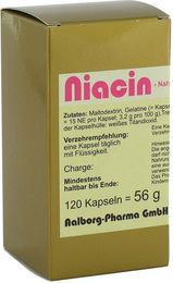 FBK-Pharma Niacin Kapseln 120 Stück – Bild 1 von 1