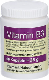 FBK Pharma Niacin Vitamin B3 Kapseln 120 Stück – Bild 1 von 1