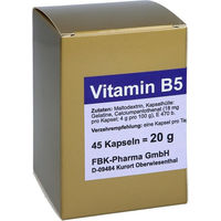 Produktbild von FBK-Pharma Pantothensäure Vitamin B5 Kapseln 45 mg