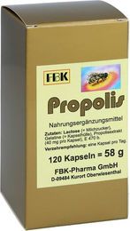 FBK-Pharma Propolis Kapseln 120 Stück – Bild 1 von 2
