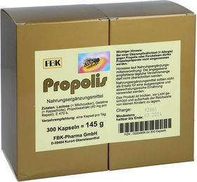 FBK-Pharma Propolis Kapseln 300 mg 100 Stück – Bild 1 von 1