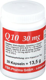 FBK Pharma Q10 Ubiquinon 30 mg Kapseln – Bild 1 von 1