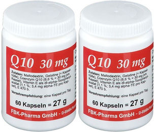 FBK Pharma Q10 Ubiquinon 30 mg Kapseln 60 Stück – Bild 1 von 1