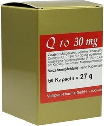 FBK Pharma Q10 Ubiquinon 30 mg Kapseln 60 Stück – Bild 1 von 2