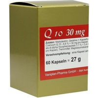Produktbild von FBK Pharma Q10 Ubiquinon 30 mg Kapseln 60 Stück