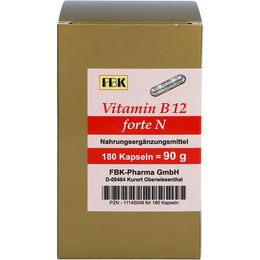 FBK-Pharma Vitamin B12 Forte N Kapseln 180 Stück – Bild 1 von 3