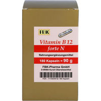 Produktbild von FBK-Pharma Vitamin B12 Forte N Kapseln 180 Stück